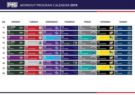 f45 class schedule